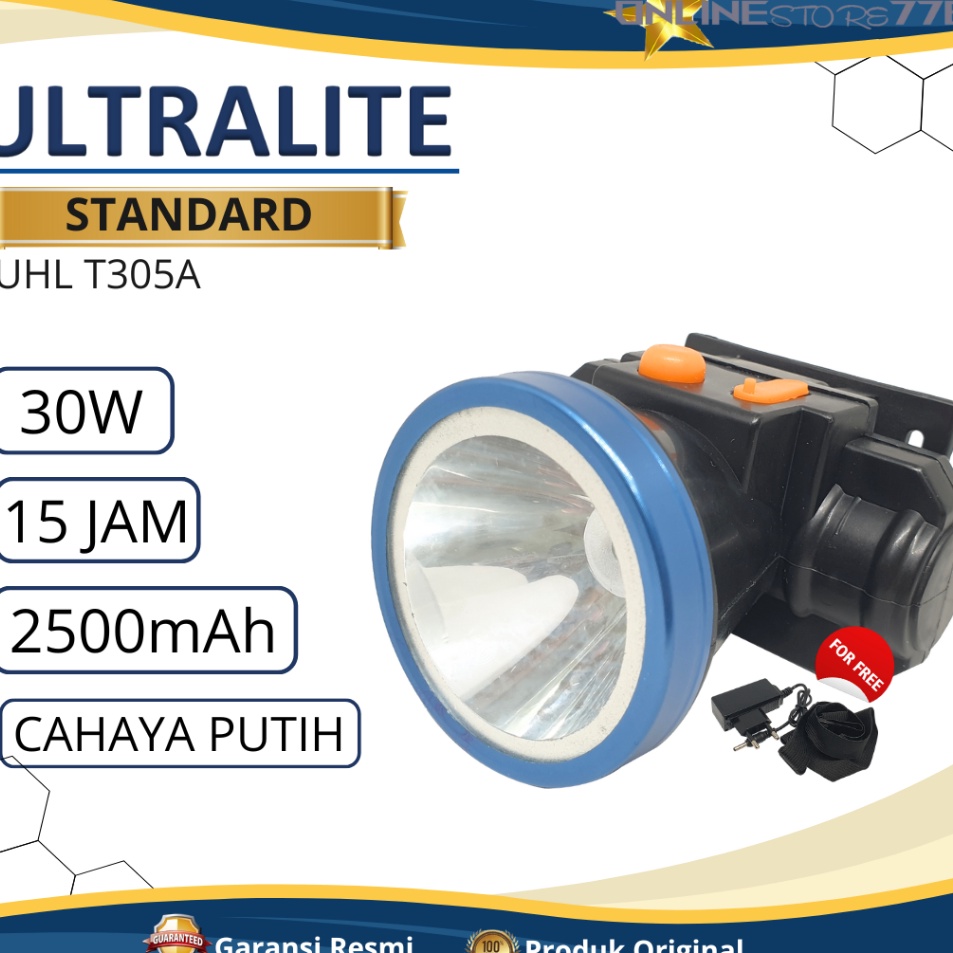 Super Bintang  SENTER KEPALA ULTRALITE  SENTER KEPALA PREMIUM BERKUALITAS  SENTER KEPALA CAS ULANG  