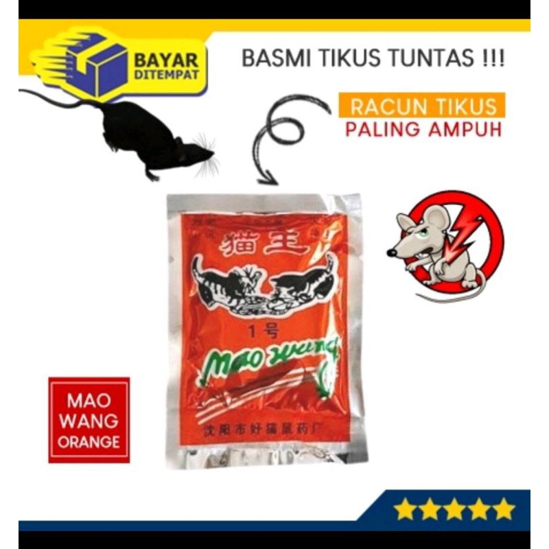 Racun tikus Mao Wang Beras merah (ORIGINAL)