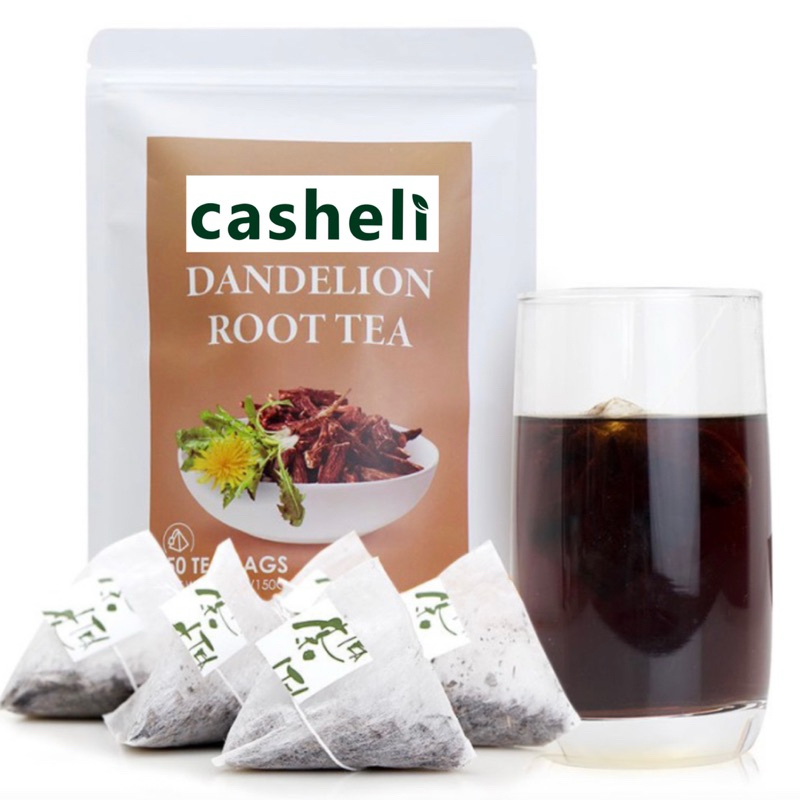 

casheli Dandelion Root Tea Liver Detox 50 TeaBags Herbal Tea