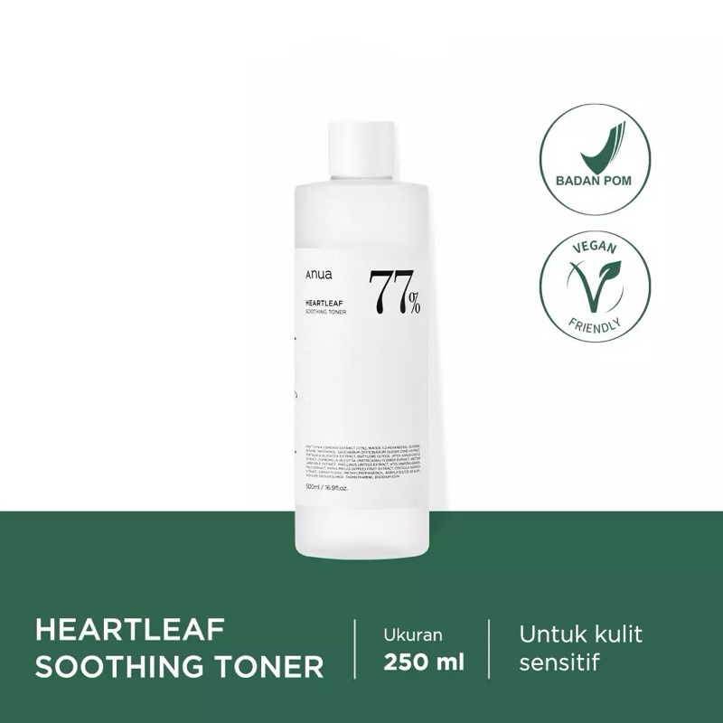 [CLEARANCE SALE] Anua Heartleaf 77% Soothing Toner