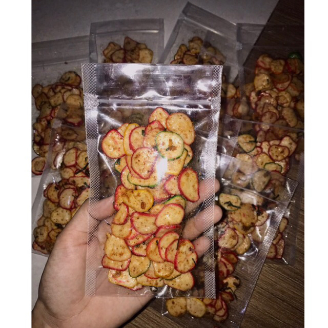 

Kerupuk Seblak Daun Jeruk Gurih Pedas 45gr