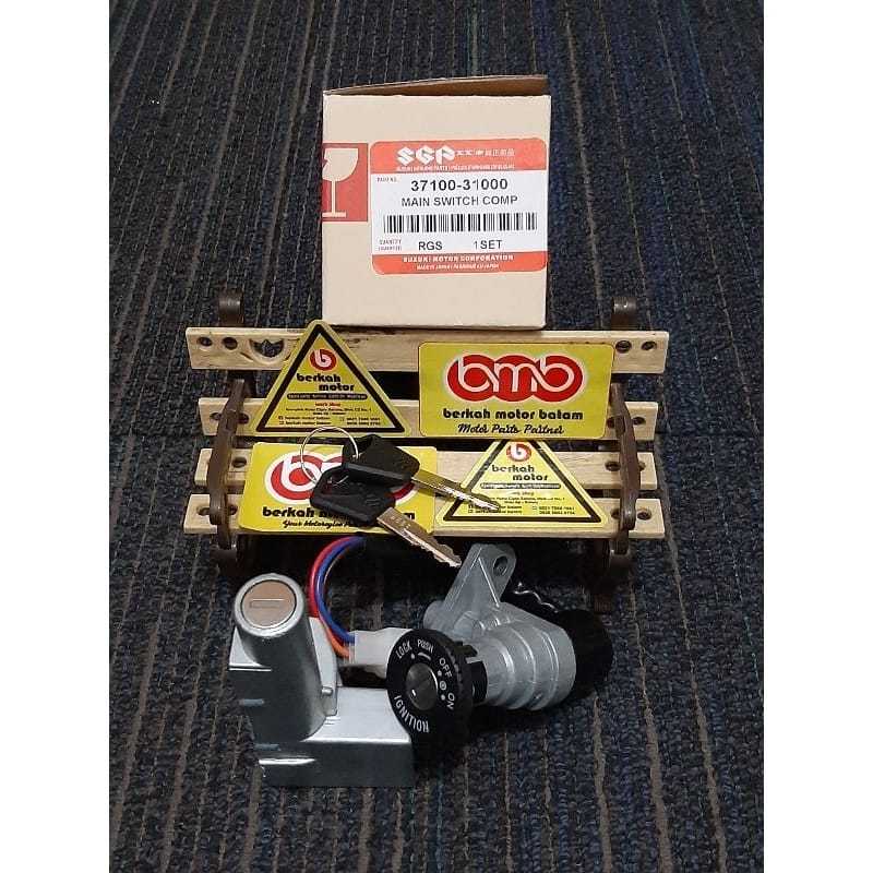 Suzuki RGV Satria Lumba switch kunci kontak set kunci jok