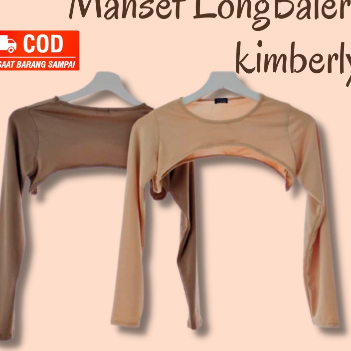 READY GAN MANSET BALERO CROP TOP KIMBERLY MANSET LENGAN SAMBUNG BALERO MANSET LENGAN PANJANG WANITA