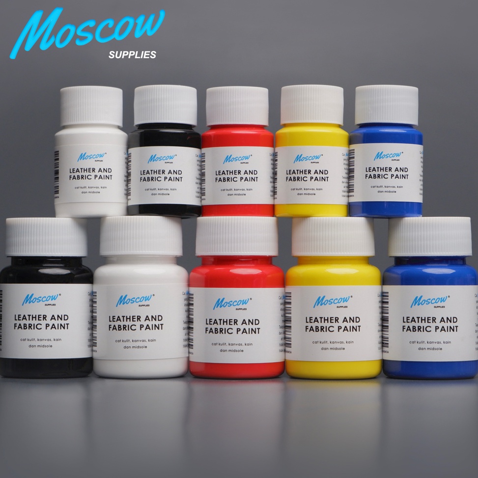 

Diskon Irit Paket 5 Warna Dasar cat Moscow Leather and Fabric