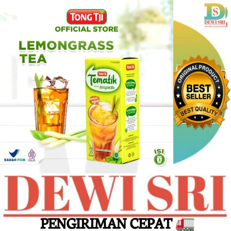 

Teh TONG TJI Tematik Lemon Grass Tea 1Box.