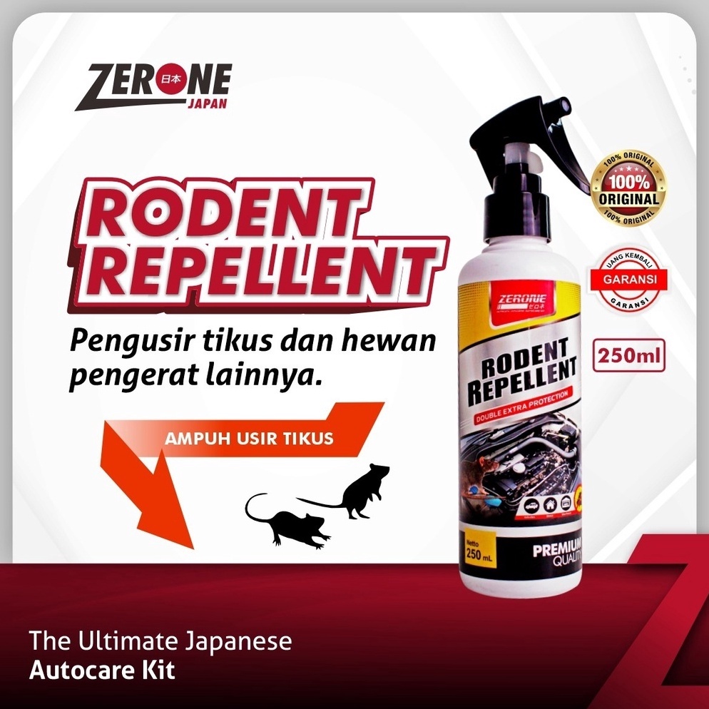 VIRAL Zerone Japan Pengusir Tikus Rumah Anti Tikus Untuk Mobil Rodent Repellent