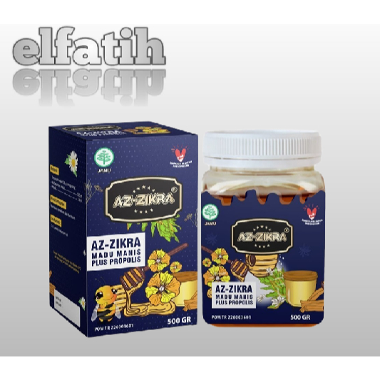 

Madu Az Zikra Hutan Manis Propolis kemasan 500 gr BPOM