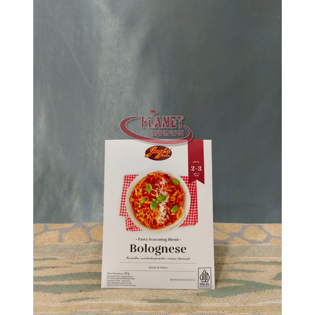 

JAY"S PASTA SEASONING BLEND BOLOGNESE