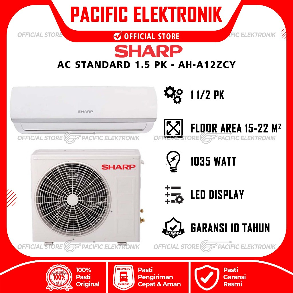 AC Sharp 1.5PK AH-A12ZCY / 12ZCY