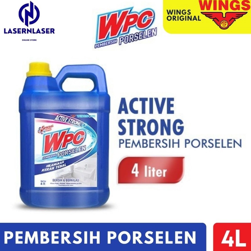 TRENTERBARU WPC Pembersih Porselen Extra Kuat 4 Liter Jerigen