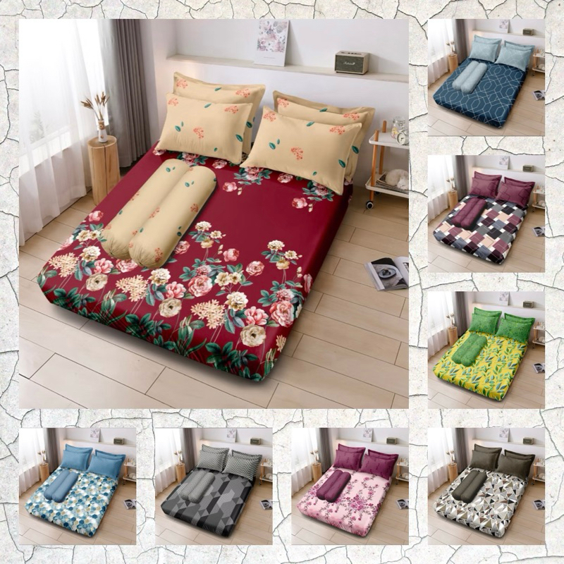 SPREI ILLUSIONS [ INTERNAL ] [ KING SIZE ] 180x200 B2 TERMURAH