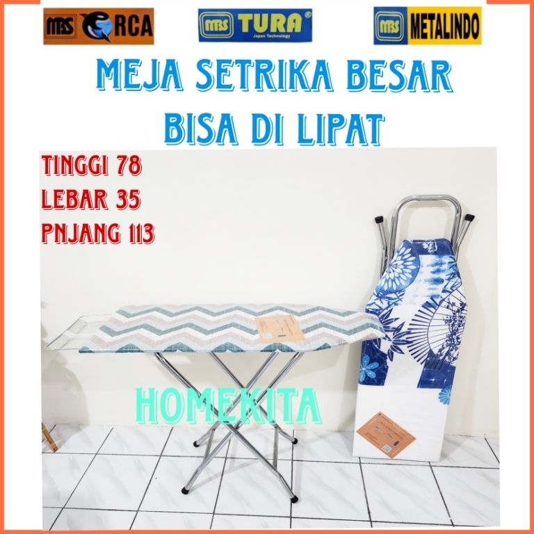 HARGASPESIAL Meja Gosok Pakaian Meja Setrika Alas Setrika Tebal Meja Setrika Besar