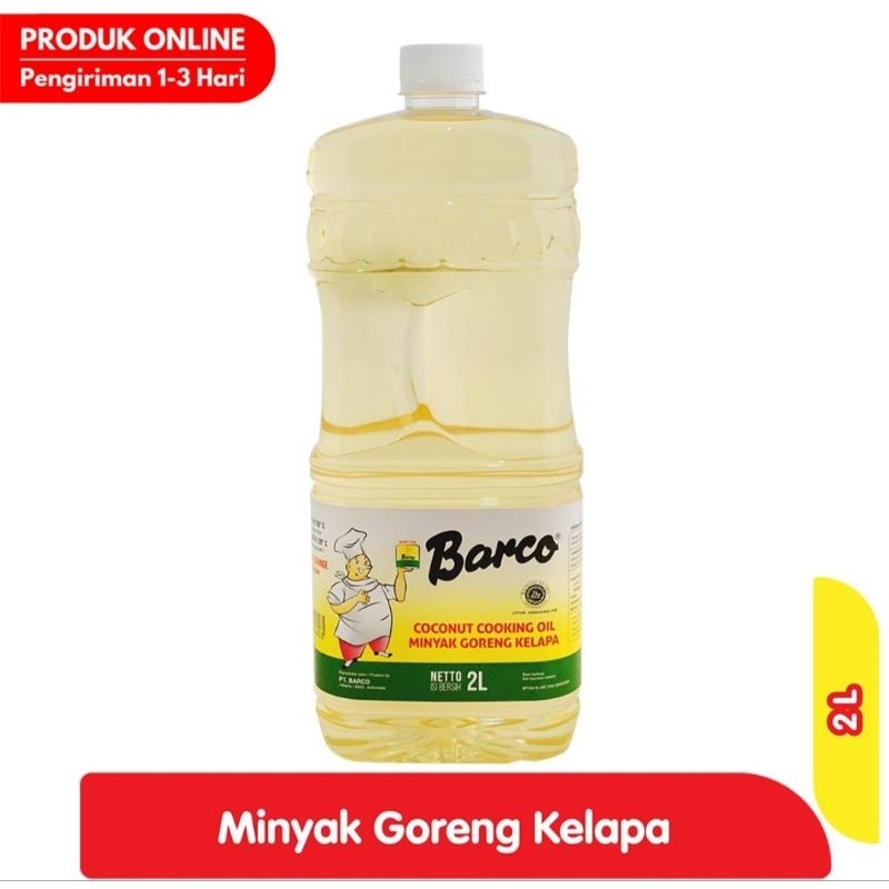 

Barco Minyak Goreng Kelapa Botol 2 L