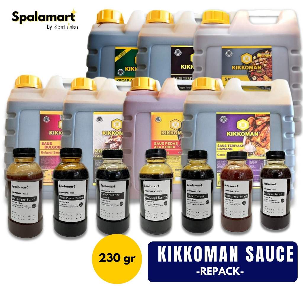 

KIKKOMAN SAUCE Repack 230 gr