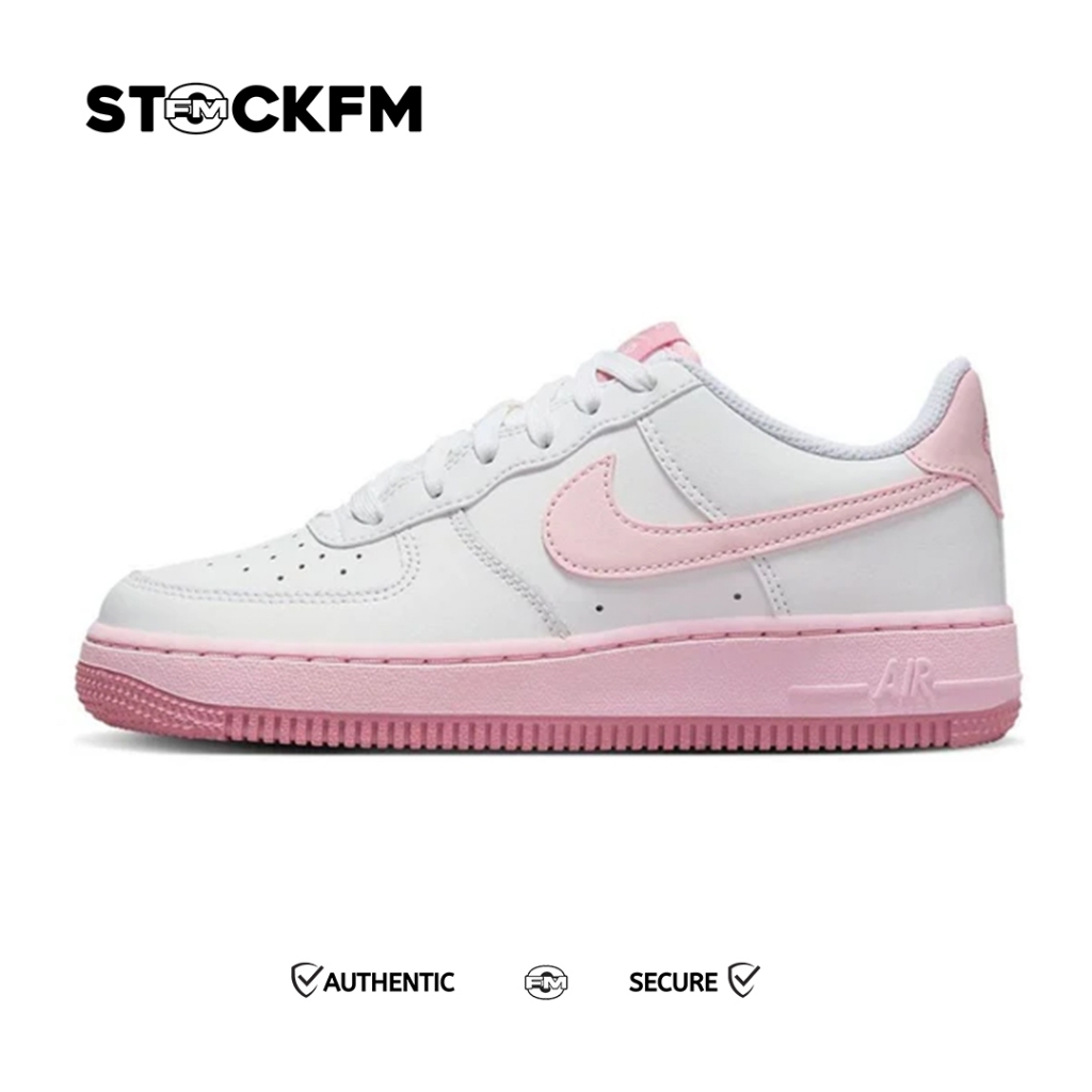 Nike Air Force 1 Low Pink Foam GS 100% Original