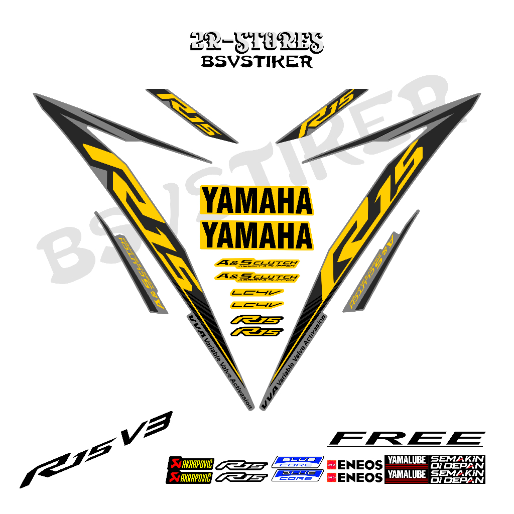 striping lis r15 v3 / stiker r15 v3 grafis (sku2) #stripingr15v3 #stikerr15v3