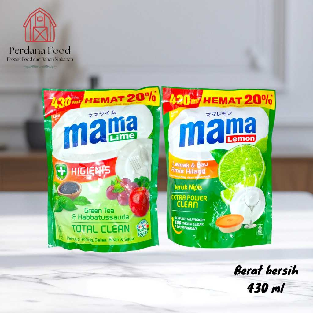 

Mama Lime Pouch 430 mL/Mama Lemon 430Ml Extra 20% 1pcs