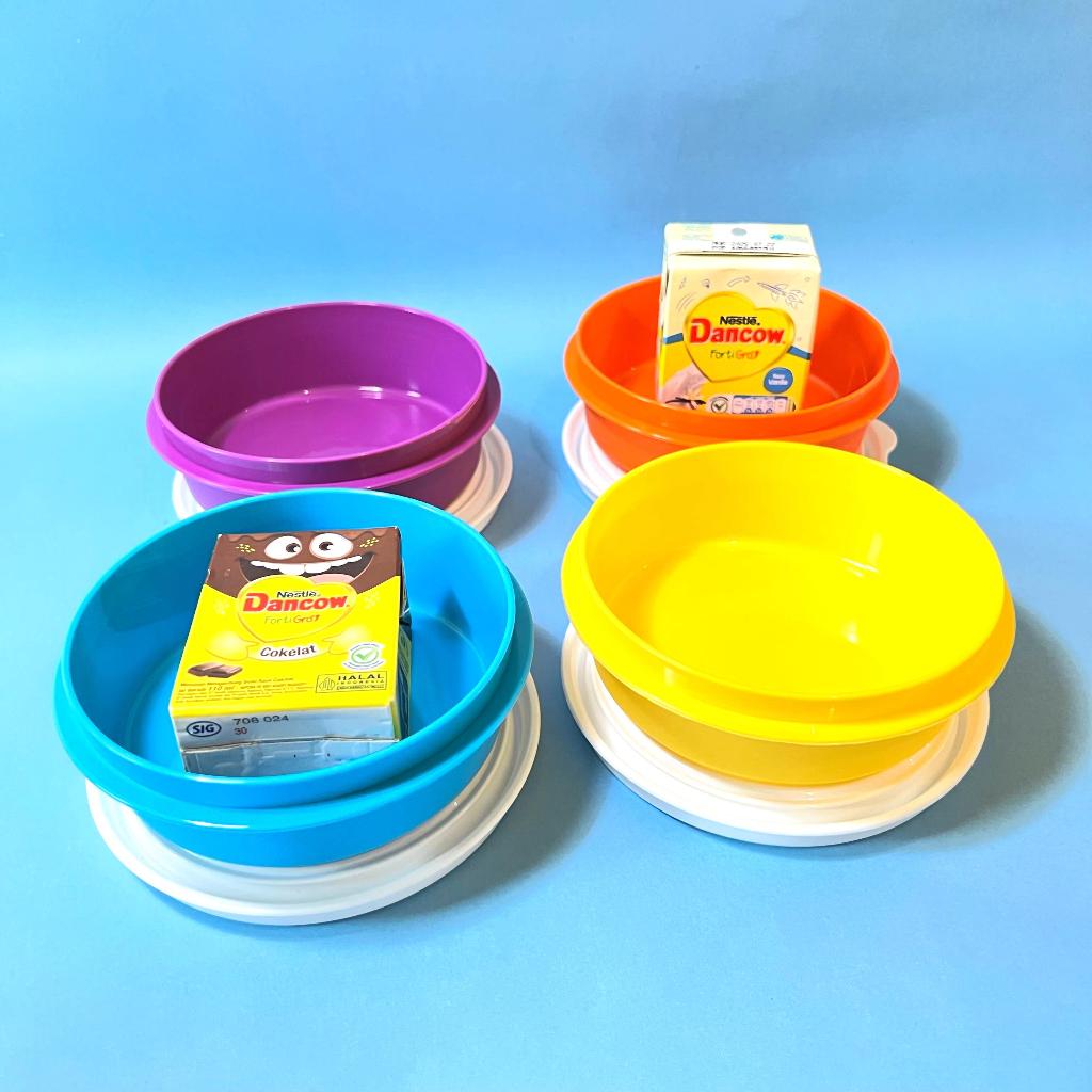 Kubox Kotak Makan BULAT / Lunch Box Tahan Panas Dan Anti Tumpah