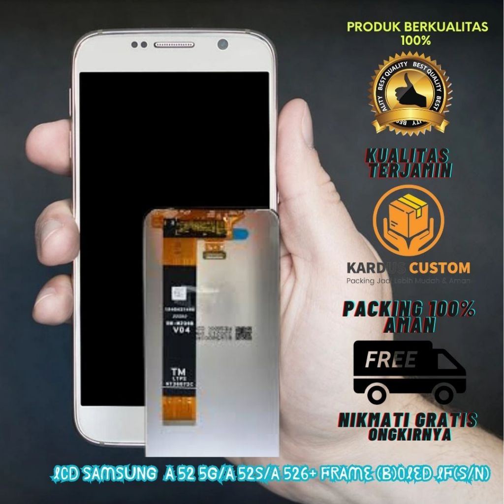 LCD SAMSUNG A 52 5G/A 52S/A 526+ FRAME (B)OLED LF(S/N)