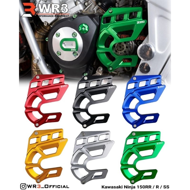 Cover tutup gear depan Ninja RR R SS Ninja150 NinjaR NinjaRR SS WR3
