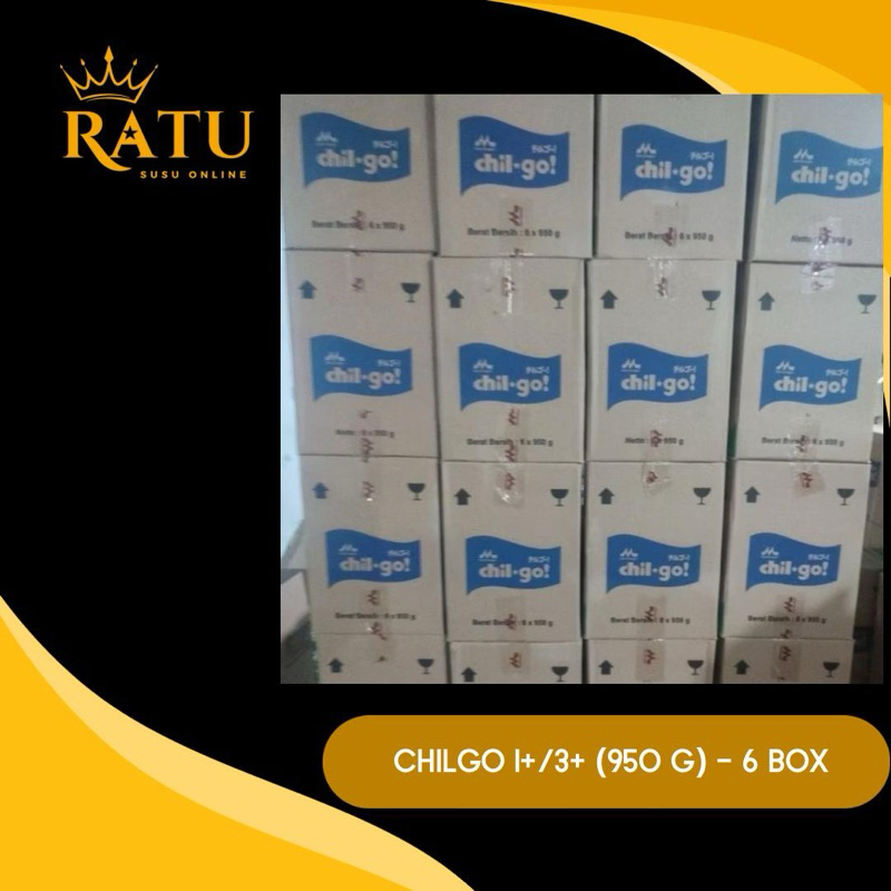 

Grosir Karton - CHIL GO POWDER 1+/3+ (950 gram) - Karton isi 6 Box