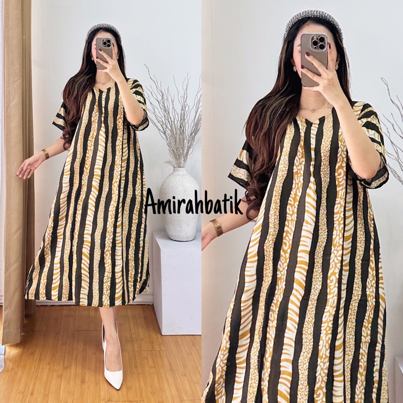 Daster Remaja Kekinian Dress Korea Pendek Ld 120 Jumbo Aurel Midi Dress Rayon Premium