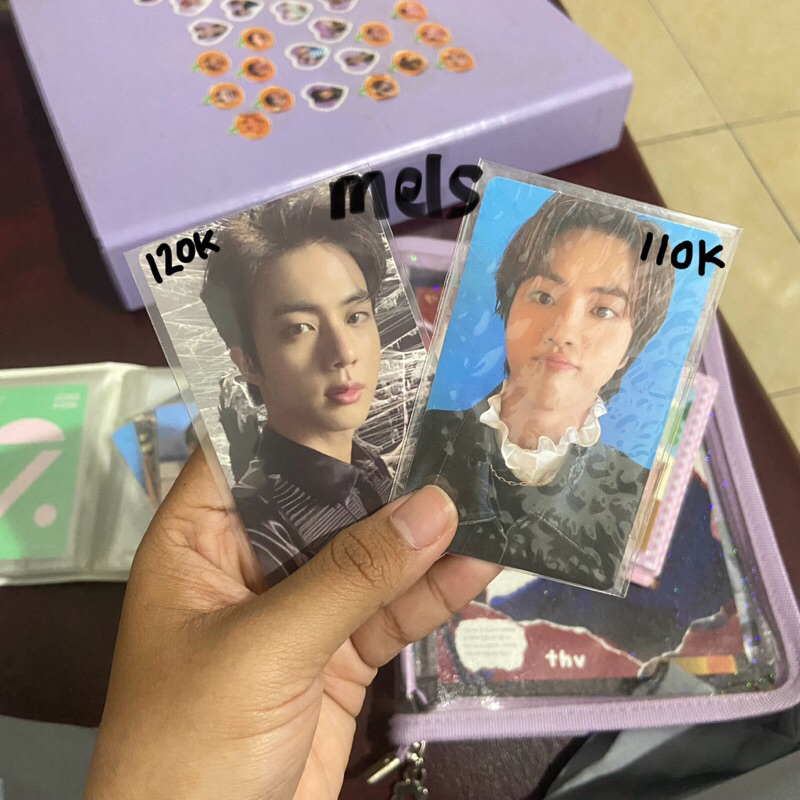 OFFICIAL PHOTOCARD BTS ALBUM BUTTER CREAM SEOKJIN MOTS 7