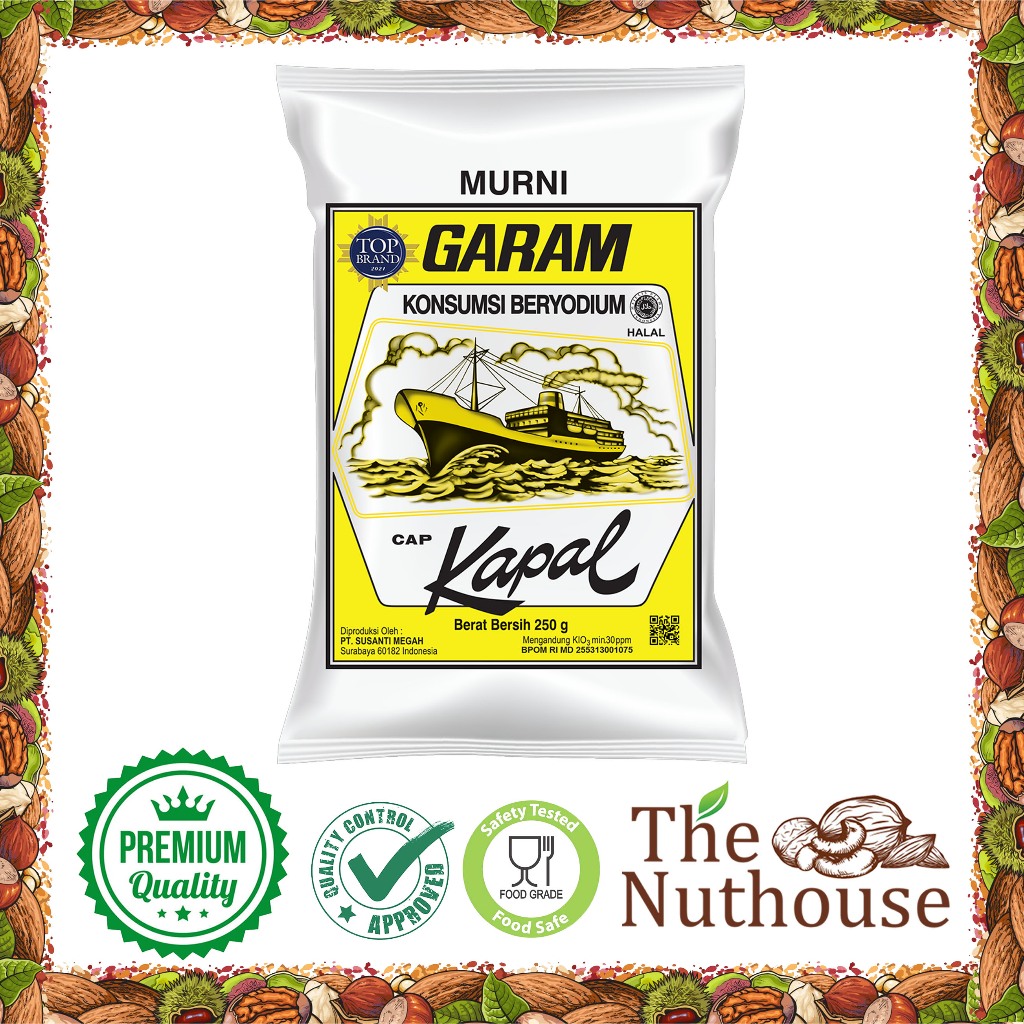 

Garam Murni CAP KAPAL 500gr