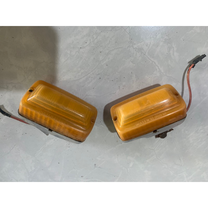 Lampu Sen Sein Assy Lampu Reteng Reting Depan Belakang Satu Set Yamaha V75 V80 Ori