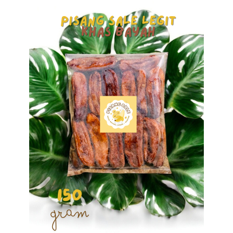 

Pisang Sale Legit Khas Bayah, Lebak - banten 150 Gram