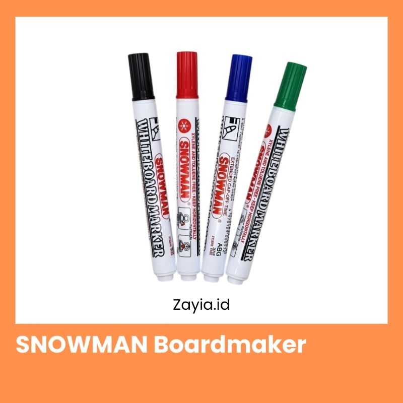 

SNOWMAN Spidol Boardmaker Spidol Dapat dihapus Spidol Papan Tulis Spidol Snowman