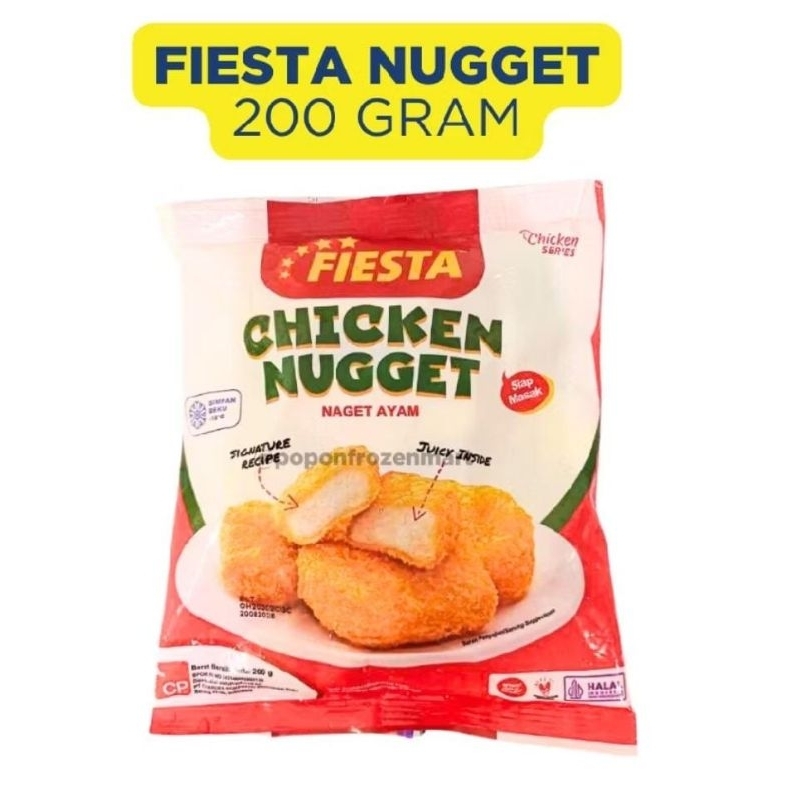 

Fiesta Chicken Nugget 200gr