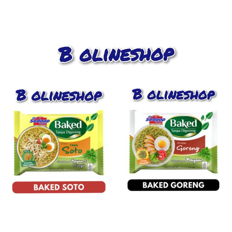 

MIE SEDAAP BAKED PAKET 5pcs
