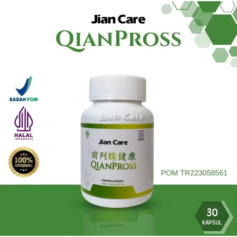 Jian Care QianPross obat membantu nyembuhkan kangker prostat