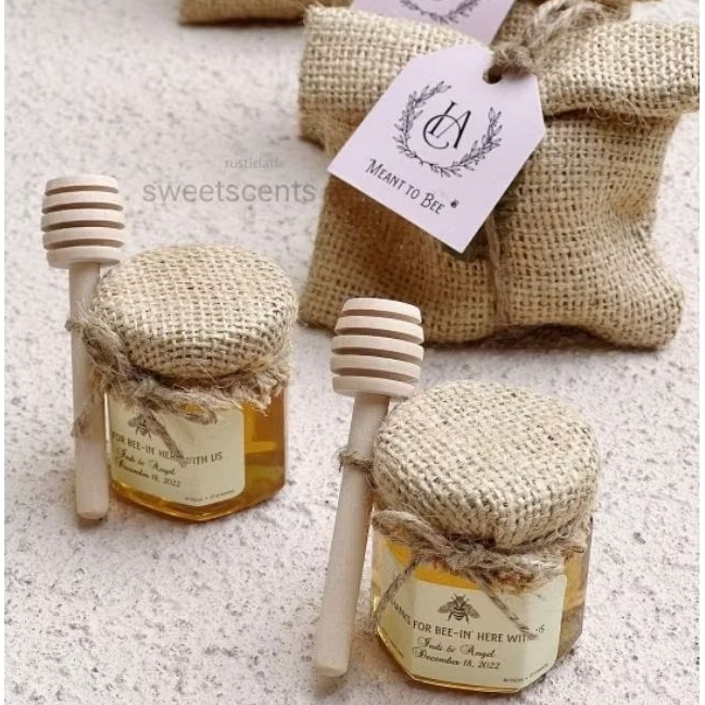 Souvenir Pernikahan Madu 50ml Kemasan Pouch Goni Aesthetic Wedding Sovenir Gifts Hadiah Premium