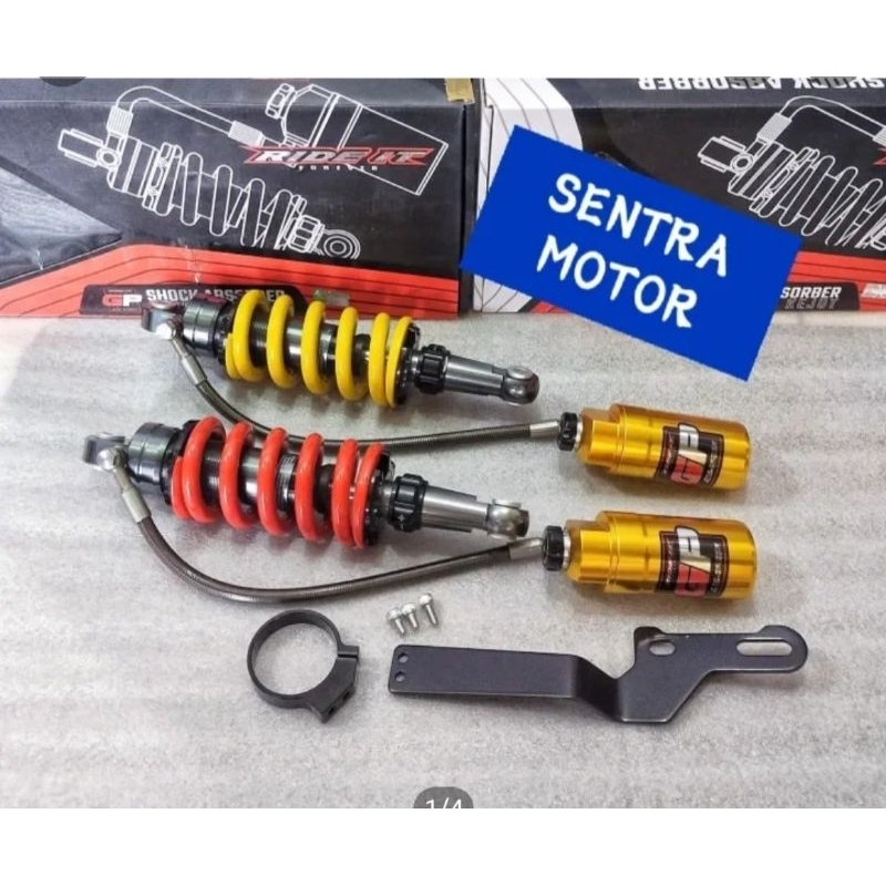Shock Tabung Pisah Satria FU Shockbreaker Ride-it GP-103 Fleksibel Khusus Buat Satria FU
