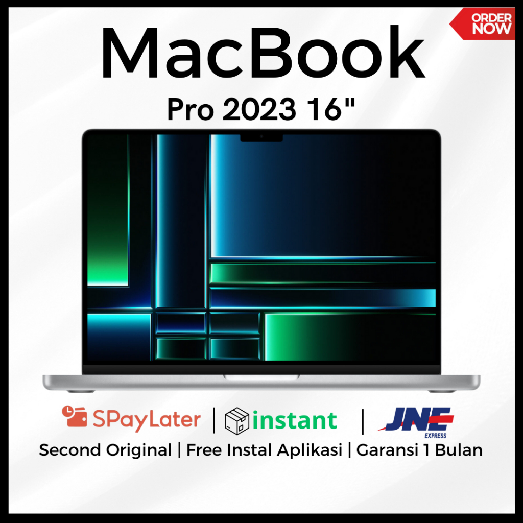 Macbook Pro 2023 16inci Second Original