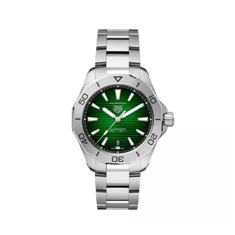 TAG Heuer Aquaracer 40 - WBP2115.BA0627 Professional 200 Automatic Steel Green