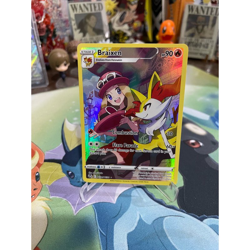Braixen Trainer Gallery TG01/TG30, Pokemon TCG English