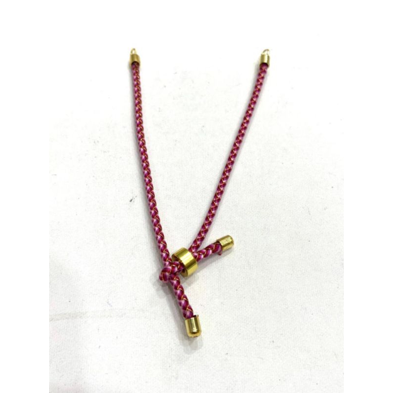 (New) Gelang kulit kait y- gelang tali kaitan bahan kulit -