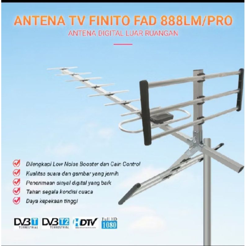 Antena finito FAD888LM antena digital outdoor