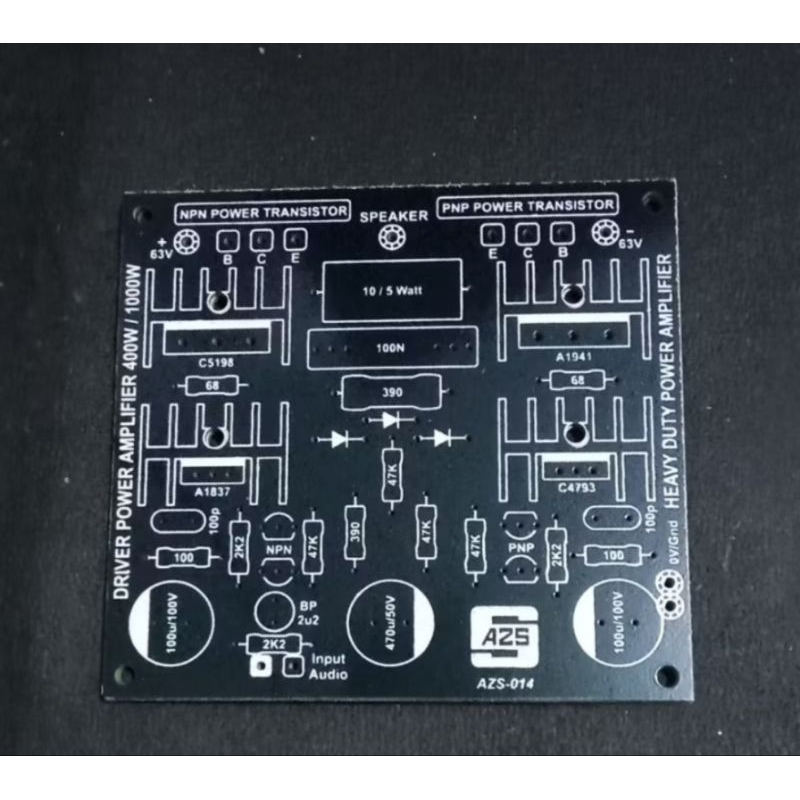 PCB power 2 tingkat by dtk pertinak