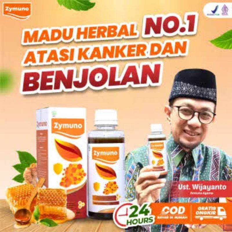 

Zymuno - madu herbal alami aman 100% atasi kangker dan benjolan