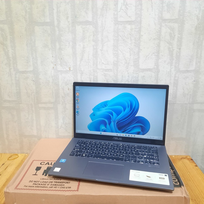 Laptop Asus X415MA, Intel Celeron-N4020, Ram 4Gb / 512Gb, Backlight, Super Slim, Seri Baru, Lengkap,