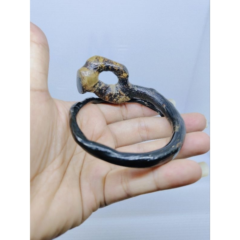 AKAR BAHAR HITAM COMBONG BONGGOL PARUH BURUNG LIMITED EDITION