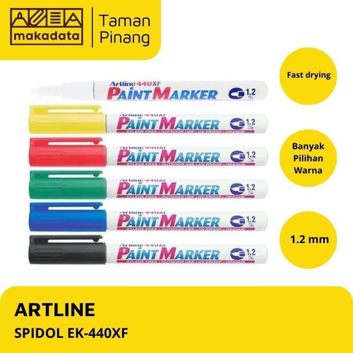 

SPIDOL WARNA ARTLINE EK-440XF PERMANENT (1 PCS)