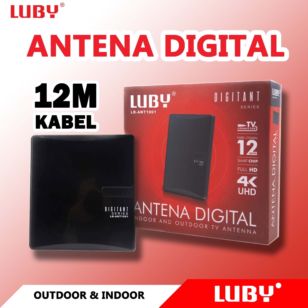 ANTENA SET TOP BOX & TV DIGITAL INDOOR & OUTDOOR