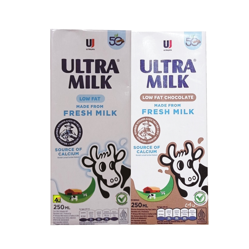 

Ultra Jaya - Ultra Milk UHT RTD - 250ml