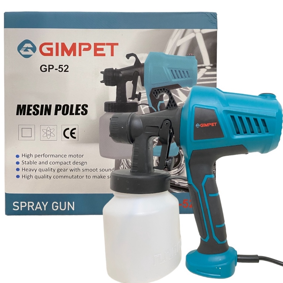 Bagus Dipakai TOP 1  GIMPET 5W 65ML Pistol semprot listrik Electric Spray Gun ELECTRIC Spray Gun Pai