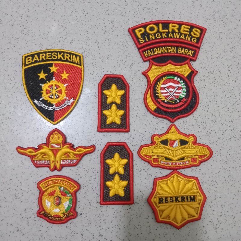 ATRIBUT POLRI/BORDIRAN TIMBUL